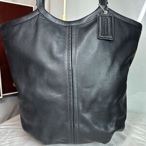Coach Bae Soft Leather Tote